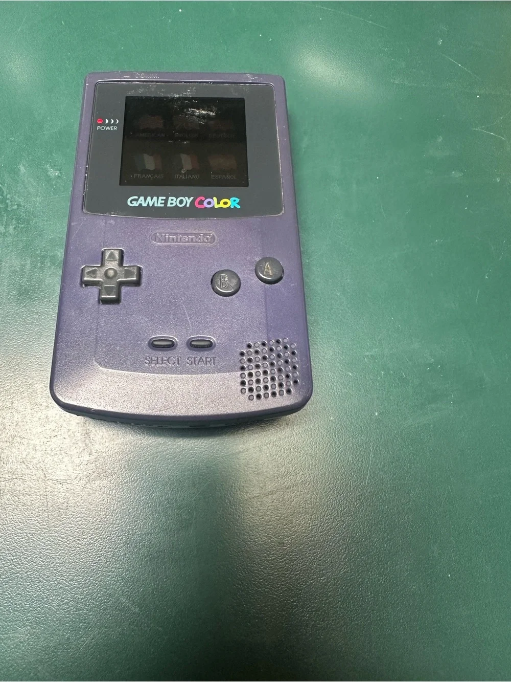 Nintendo Game Boy Color Handheld - Dark Purple